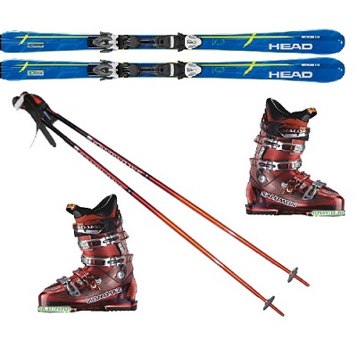 Горные лыжи Head Integrale 600 PR + PR 11 палки и ботинки